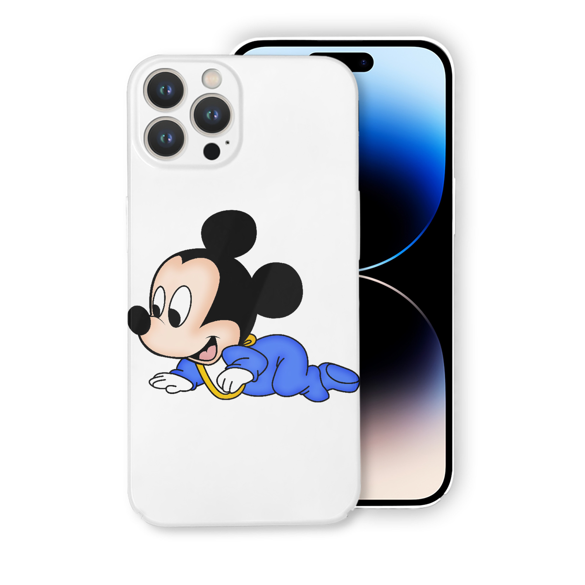 （画像用） ミッキーマウス Mickey Mouse 【iPhone 14シリーズ対応】ハードケース